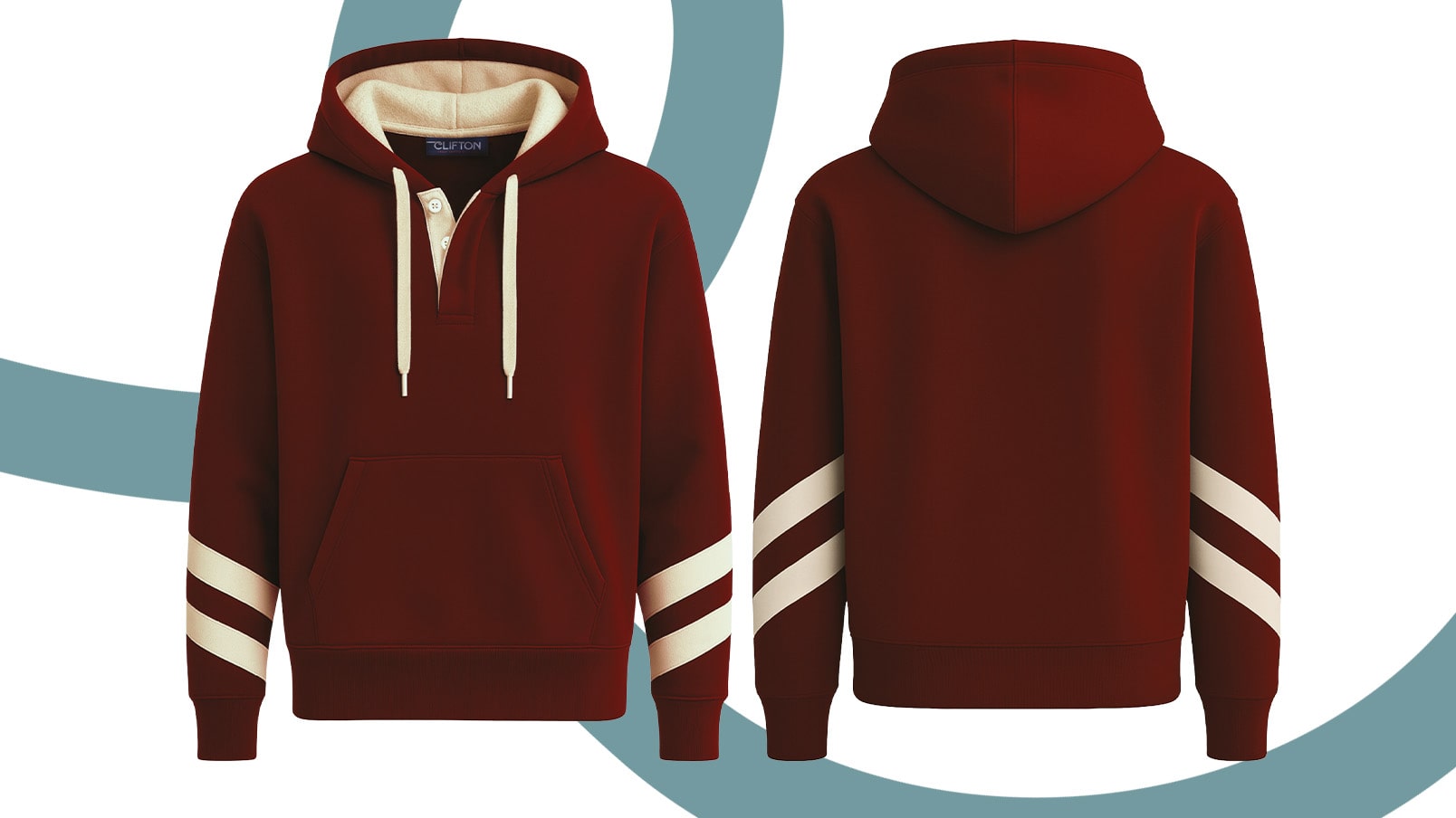 CLIFTON Wilson Custom Rugby Hoodie